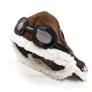 Aviator Hat Costume - Posh Puppy Boutique