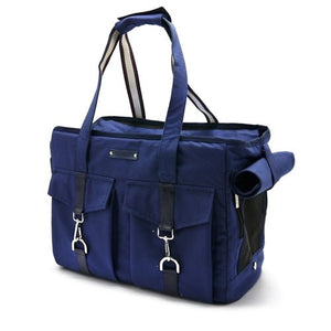 Buckle Tote V2 - Navy - Posh Puppy Boutique