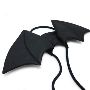 Bat Wings in Black - Posh Puppy Boutique