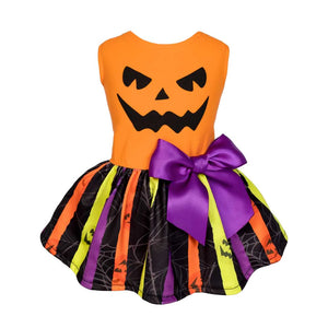 Halloween Jack-O-Lantern Dog Dress