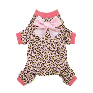 Pink Leopard Pajamas