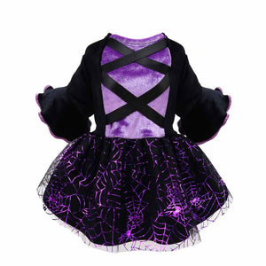 Halloween Purple Witch Costume