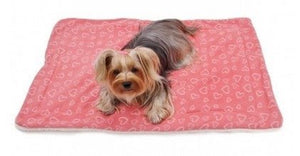 Blush of Hearts Fleece-Ultra-Plush Blanket - Posh Puppy Boutique