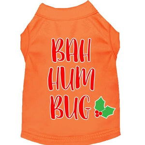 Bah Humbug Screen Print Dog Shirt in Many Colors - Posh Puppy Boutique