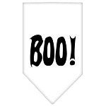 Boo Screen Print Bandana in Many Colors - Posh Puppy Boutique