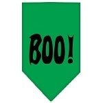 Boo Screen Print Bandana in Many Colors - Posh Puppy Boutique