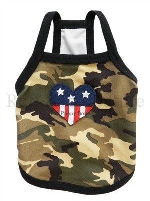 Camo Green American Summer Tank