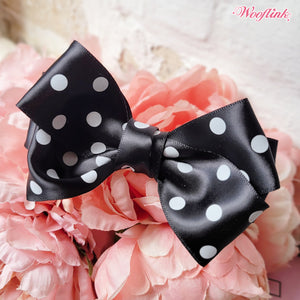 Wooflink Polka Polka Dot Dot Hairbow in 3 Colors