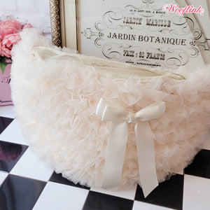 Wooflink Hug Me Bag Tulle in Cream