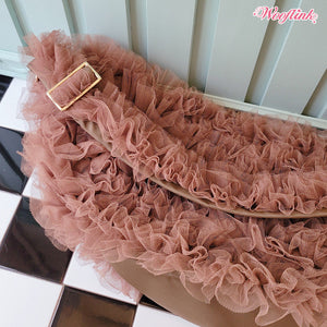 Wooflink Hug Me Bag Tulle in Chestnut