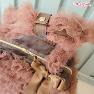 Wooflink Daydream Bag Tulle 2 in Chestnut