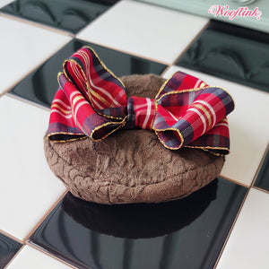 Wooflink Hi Fall Beret In Chocolate