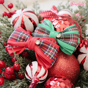 Wooflink Perfect Holiday Hair Bow in 2 Colors