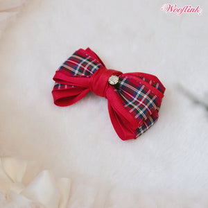 Wooflink Perfect Holiday Hair Bow in 2 Colors