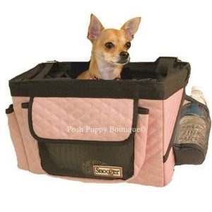 Pink dog basket best sale