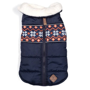 Aspen Puffer in Navy - Posh Puppy Boutique