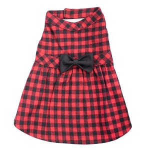 Buffalo Plaid Dress - Posh Puppy Boutique