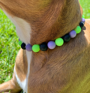 Halloween Glow in The Dark Hocus Pocus Beaded Collar