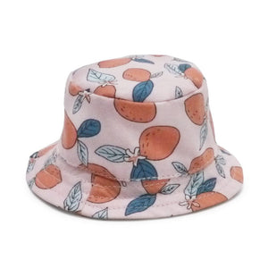 Bucket Hat in Lemon Pink