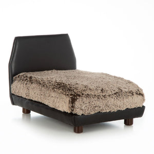 Club Nine Pets Lido Orthopedic Dog Bed in Brown - Posh Puppy Boutique