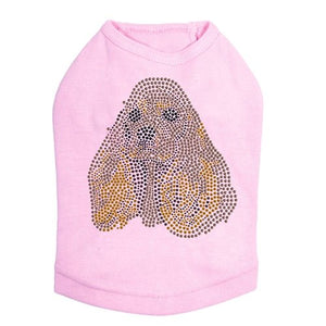 Cocker Spaniel Face Rhinestone Tank - Many Colors - Posh Puppy Boutique