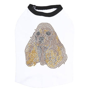 Cocker Spaniel Face Rhinestone Tank - Many Colors - Posh Puppy Boutique