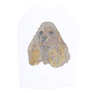 Cocker Spaniel Face Rhinestone Tank - Many Colors - Posh Puppy Boutique