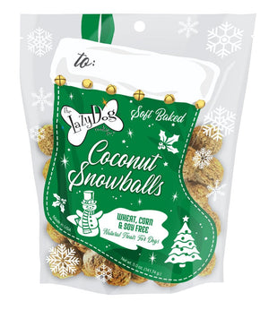 Coconut Snowballs Stocking Treat Bag - Posh Puppy Boutique