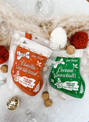 Coconut Snowballs Stocking Treat Bag - Posh Puppy Boutique