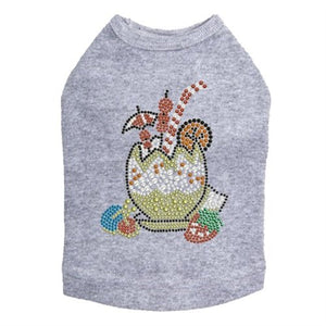 Coconut Tropical Drink Rhinestuds Tank - Many Colors - Cocktail Canine - Posh Puppy Boutique