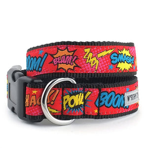 Comic Strip Collar & Lead Collection - Posh Puppy Boutique