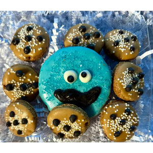 Cookie Monster Dog Treat Gift Box - Posh Puppy Boutique