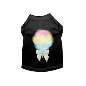 Cotton Candy Shirt in Black - Posh Puppy Boutique