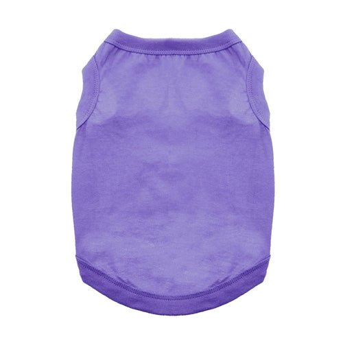 Cotton Dog Tank - Ultra Violet