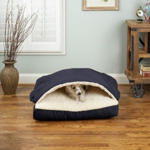 Cozy Cave Square Dog Bed in Many Colors - Posh Puppy Boutique