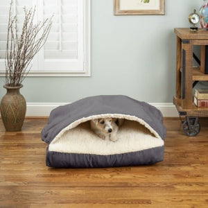 Cozy Cave Square Dog Bed in Many Colors - Posh Puppy Boutique