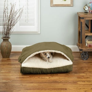 Cozy Cave Square Dog Bed in Many Colors - Posh Puppy Boutique