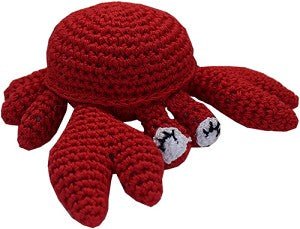 Crab Knit Toy - Posh Puppy Boutique