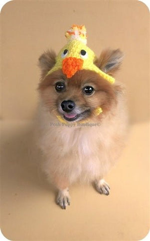 Crochet Chick Easter Beanie Hat - Posh Puppy Boutique