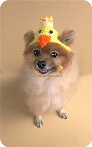 Crochet Chick Easter Beanie Hat