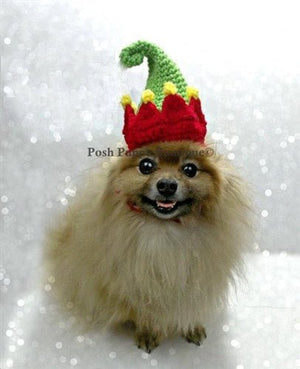 Crochet Elf Hat - Posh Puppy Boutique