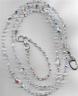 Crystal Aurora Borealis Leash - Posh Puppy Boutique