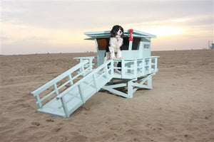 Custom Exclusive Lifeguard Stand Dog House - Posh Puppy Boutique