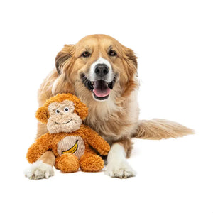 Guru Pet Soft Scents Monkey Plush Dog Toy