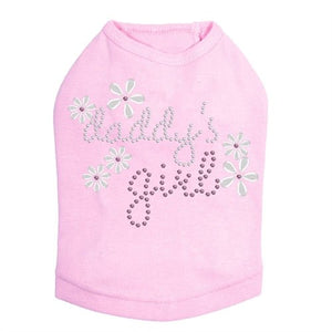 Daddy's Girl #3 Rhinestone Dog Tank - Many Colors - Posh Puppy Boutique