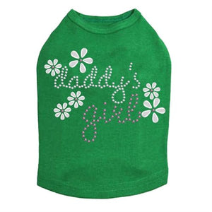 Daddy's Girl #3 Rhinestone Dog Tank - Many Colors - Posh Puppy Boutique