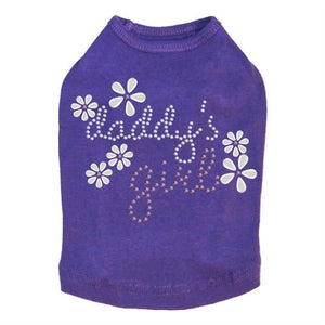 Daddy's Girl #3 Rhinestone Dog Tank - Many Colors - Posh Puppy Boutique