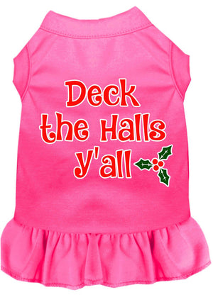 Deck the Halls Y'all Dress in Many Colors - Posh Puppy Boutique