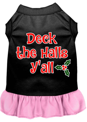 Deck the Halls Y'all Dress in Many Colors - Posh Puppy Boutique