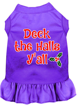 Deck the Halls Y'all Dress in Many Colors - Posh Puppy Boutique